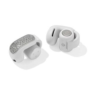 Bose x Kendra Scott Ultra Open-Ear Rhodium Filigree True Wireless Silver Earbuds